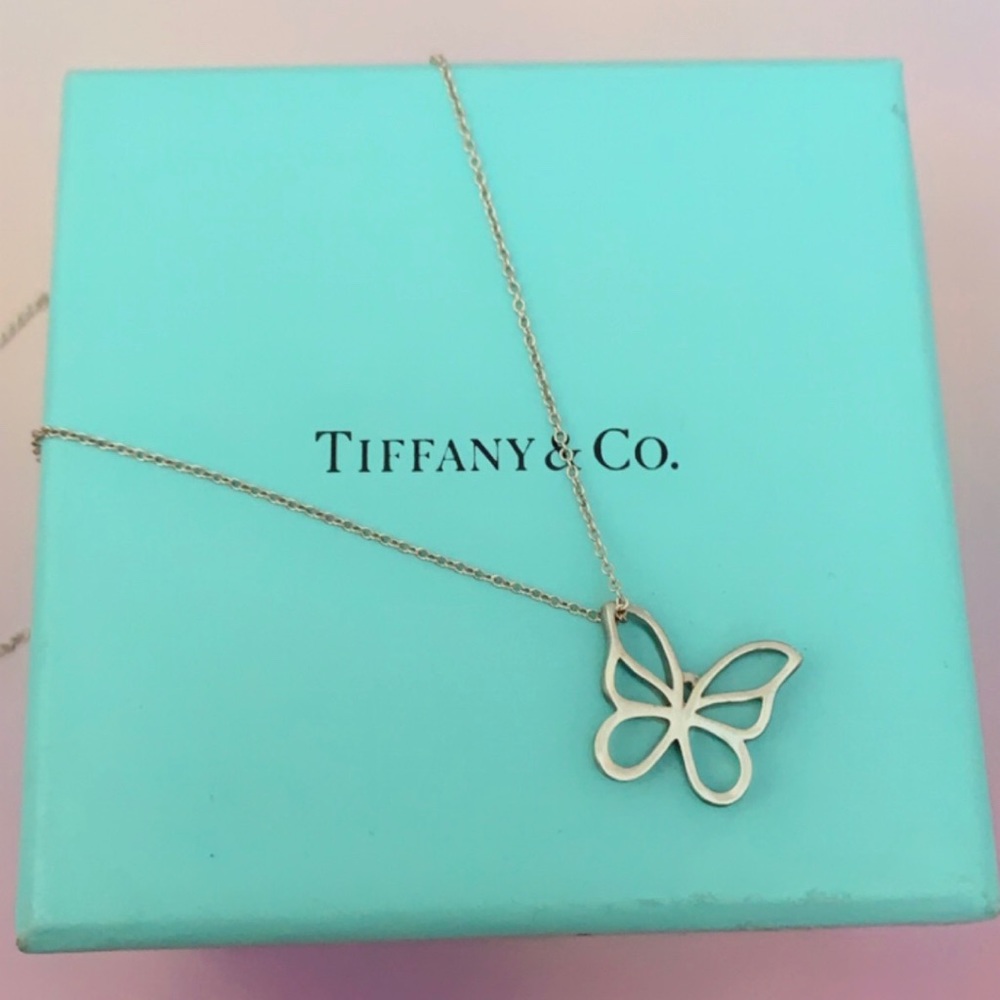 Tiffany & Co. butterfly necklace